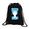 sad boy Drawstring Bags