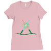christmas lightsabers Ladies Fitted T-Shirt