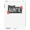 blessed aunitie with flower iPad 3 and 4 Case