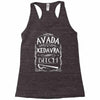 avada kedavra bitch Racerback Tank