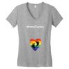 Worth The Wait Baby Foot Women's V-Neck T-Shirt
