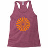 orange vec Racerback Tank