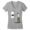 practice range Women's V-Neck T-Shirt