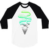 aurora borealis 3/4 Sleeve Shirt