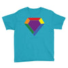 Rainbow LGBT Diamond Youth Tee