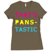 pansexual pride Ladies Fitted T-Shirt