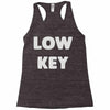 low key Racerback Tank