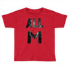 deku all m t shirt hero academia galaxy Toddler T-shirt
