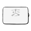 flux capacitor Laptop sleeve