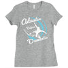 adventure before dementia 1 Ladies Fitted T-Shirt