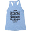 Perfect Freakin Grandmom Racerback Tank