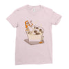 the dude abides Ladies Fitted T-Shirt
