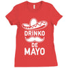 drinko de mayo Ladies Fitted T-Shirt