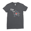 up and atom funny science best product Ladies Fitted T-Shirt