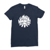 campfire hoodie Ladies Fitted T-Shirt