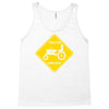 tractor crossing farmer's road warning sign Tank Top