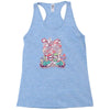 mushroom party Racerback Tank