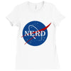 nerd Ladies Fitted T-Shirt