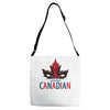 mouthy canadian Adjustable Strap Totes