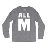 All M Long Sleeve Shirts