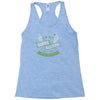 i'm not superstitious, but i am a little stitious Racerback Tank