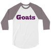 goats 3/4 Sleeve Shirt