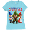 Sherlock Gnomes Ladies Fitted T-Shirt