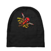 pew pew deadpool Baby Beanies