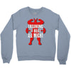 train to beat all might Crewneck Sweatshirt