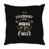 legendary riders are born in 1955 Throw Pillow