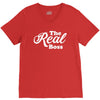 The Real Boss V-Neck Tee