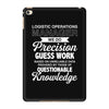 logistic operator manager we do precision guess work based on unreliab iPad Mini 4