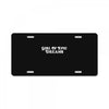 Girl Of Epic Dreams License Plate