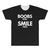 boobs real smile fake All Over Men's T-shirt