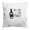 can i dance Throw Pillow