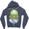 one eyes monster Zipper Hoodie