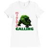 mjolnir calling Ladies Fitted T-Shirt
