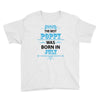 The Best Poppy Was Born In July Youth Tee