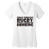 rugby (2) Women's V-Neck T-Shirt