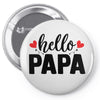 Hello Papa Pin-back button
