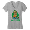 toxic zen master Women's V-Neck T-Shirt
