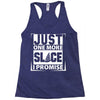 Just One More Slice I Promise Racerback Tank