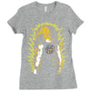Super Saiyan Goku DBZ Ladies Fitted T-Shirt