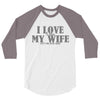 i love it when my wife let's me play golf 3/4 Sleeve Shirt