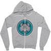 wolf nice Zipper Hoodie