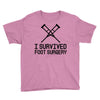 I Survived Foot Surgery Youth Tee