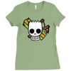 pirate boy Ladies Fitted T-Shirt