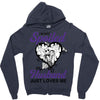 i'm not spoiled my husband just loves me Zipper Hoodie