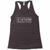sarcasm elements Racerback Tank