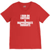 i run on caffeine and inappropriate thoughts V-Neck Tee